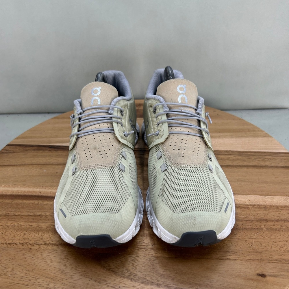 On Cloud 5 Womens Running Shoes Sand Tan Size 10.5 Low Top Sneakers Cushioned - Picture 2 of 8